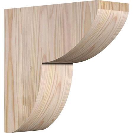 Ekena Millwork Crestline Smooth Corbel, Douglas Fir, 3 1/2"W x 10"D x 10"H COR04X10X10CRE00SDF